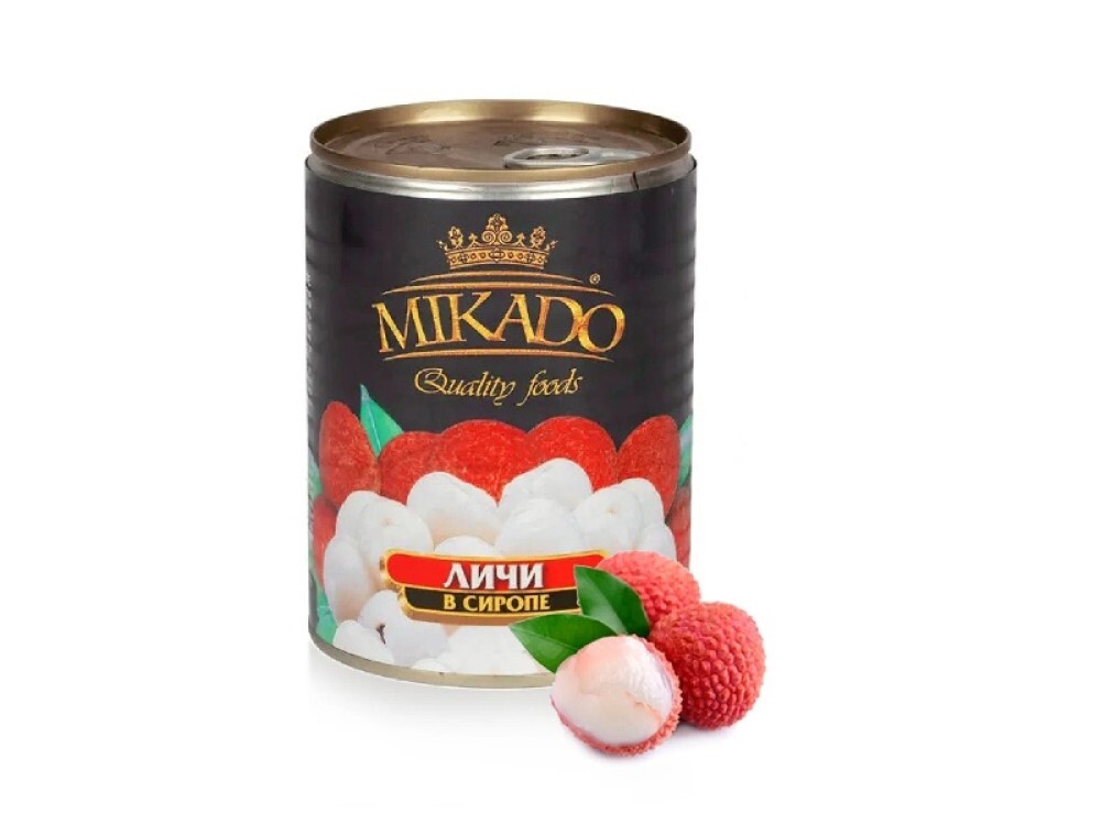 Личи в сиропе Mikado, 580 мл