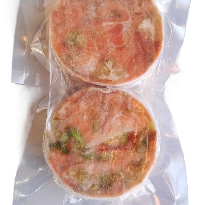 Медальоны горбуша, брокколи