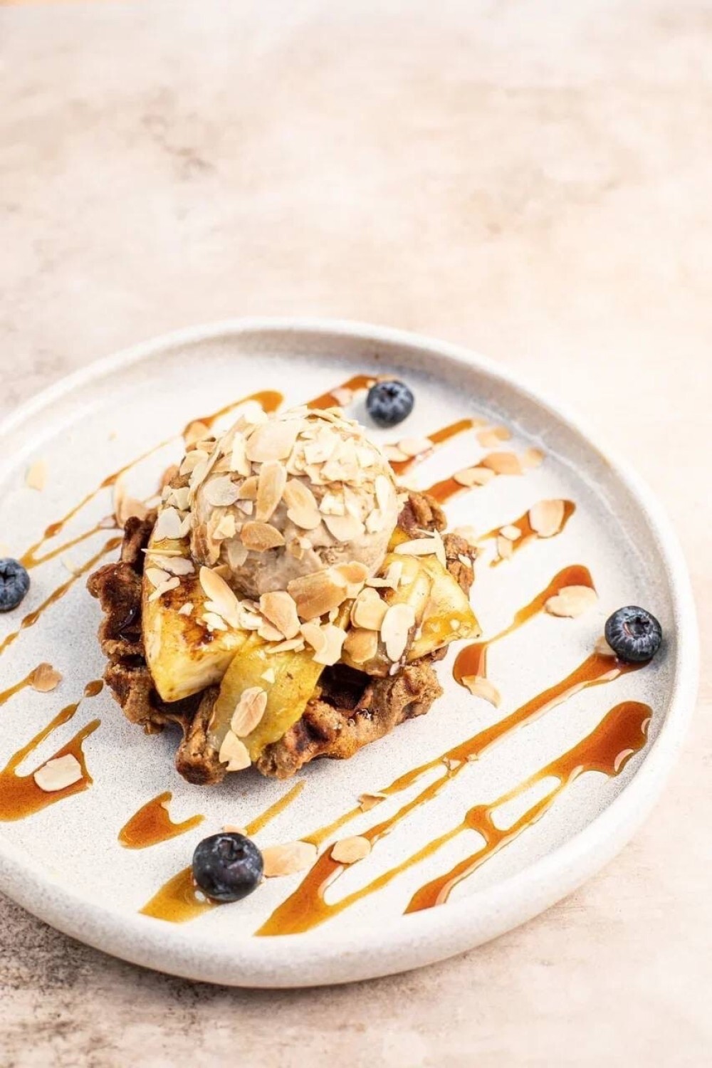 Миндальная вафля