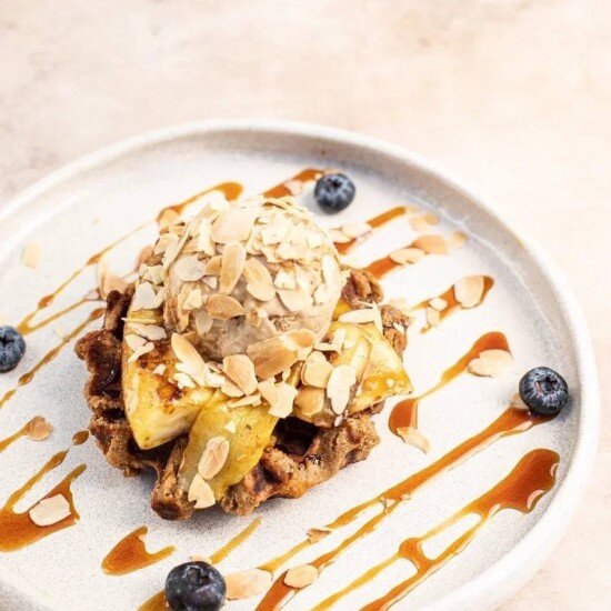 Миндальная вафля