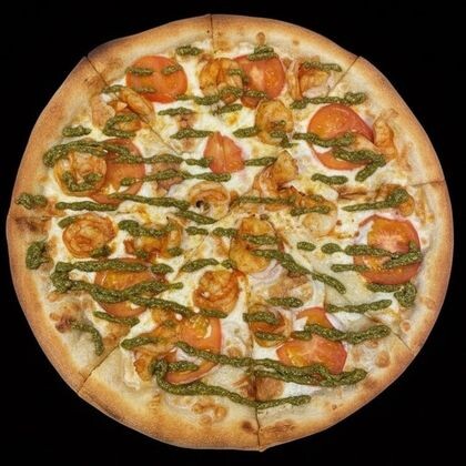 Пицца с Креветками