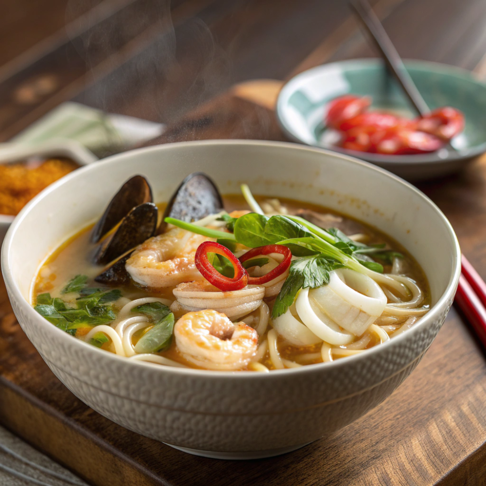 Фо с морепродуктами