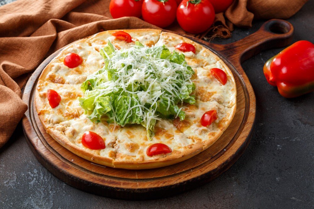 Пицца цезарь