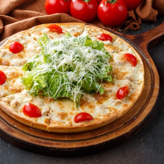 Пицца цезарь