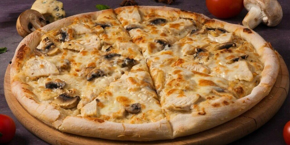 Курица с грибами