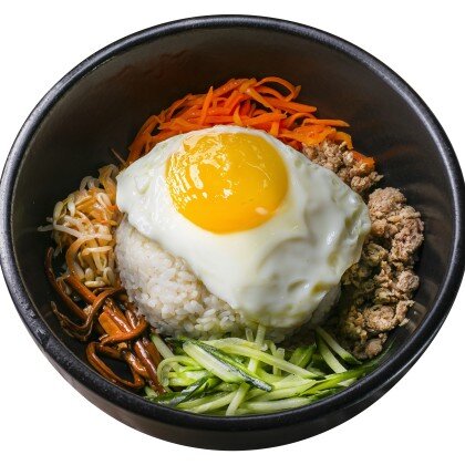 Бибимбап с мясом