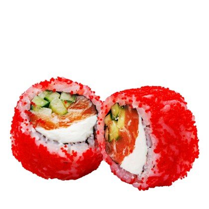 Калифорния со слабосоленым лососем