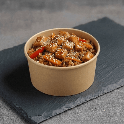 Рис с курицей