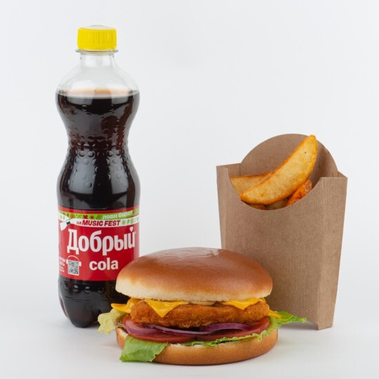 Чикен-стрипс комбо