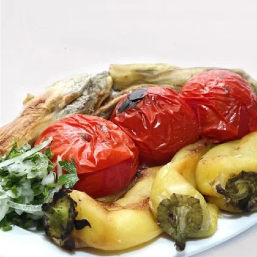 Овощи на мангале