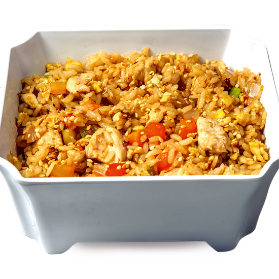 Рис с курицей