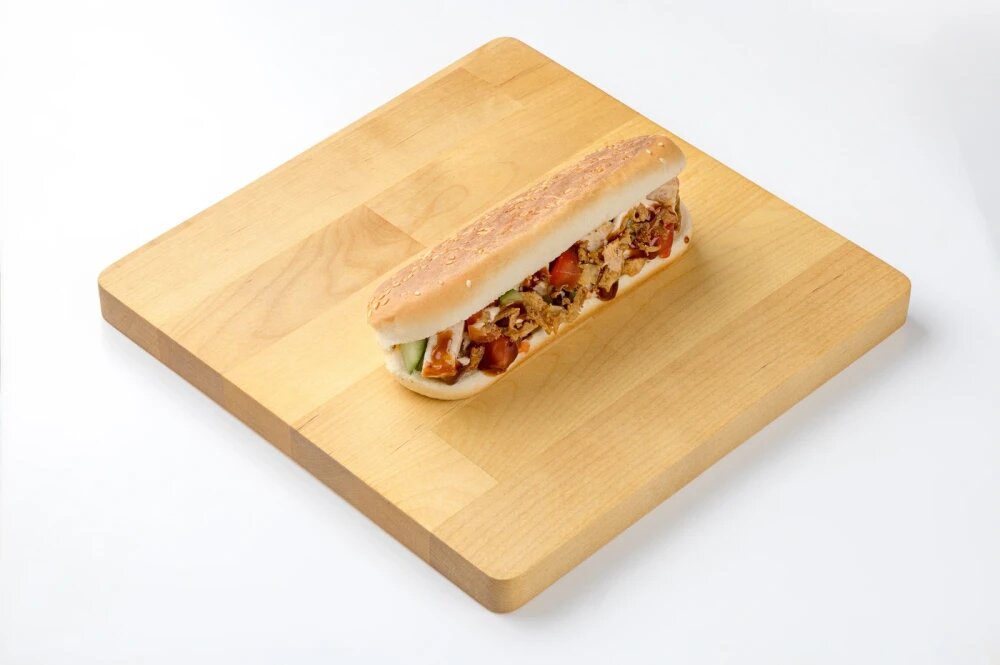 Хот-дог с курицей