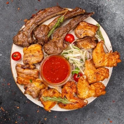 Сет «Мясо да овощи!»