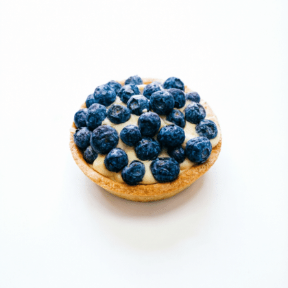 Тарталетка с черникой