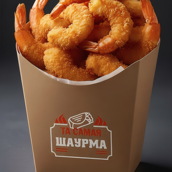 Креветки в панировке