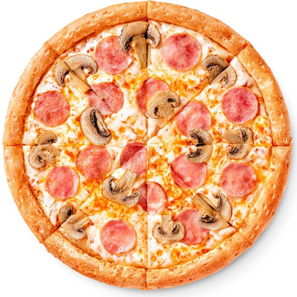 Ветчина и грибы