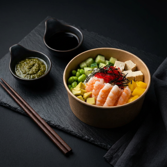 Поке с Креветками