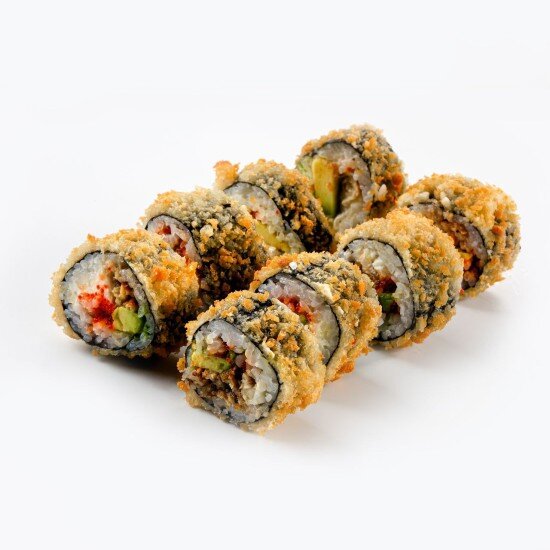 Жаренный ролл с угрем