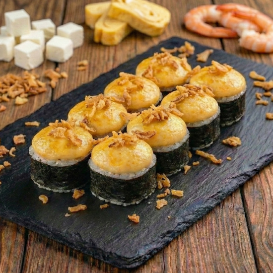 «Вулкан» с креветкой