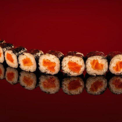 Ролл с Лососем