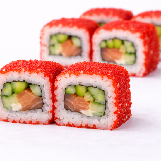 Калифорния с лососем