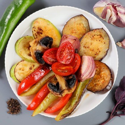 Овощи на гриле -