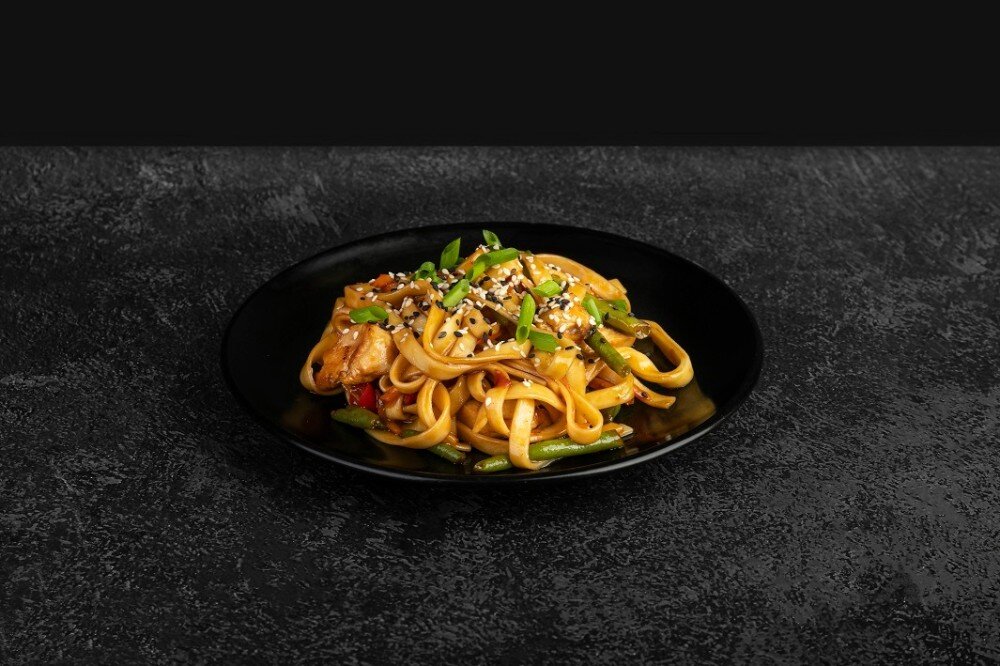 Wok со свининой