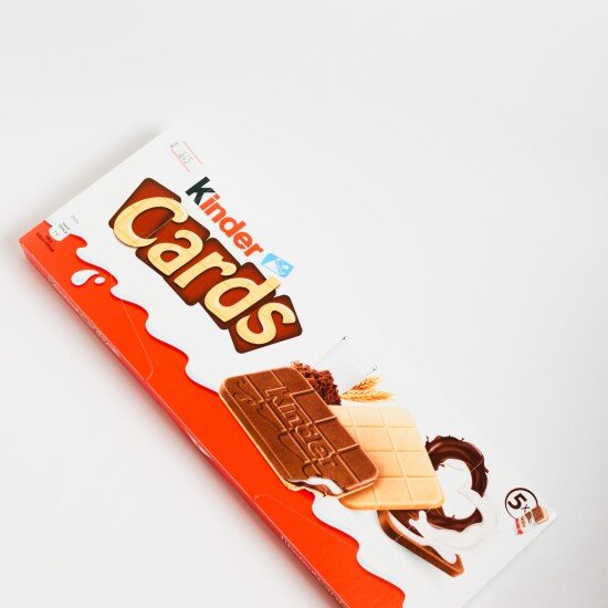 Шоколадно - молочное печенье Киндер Кардс