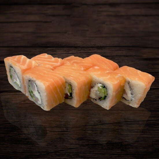 Ролл " Филадельфия» с тигровой креветкой"