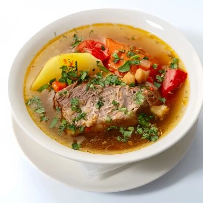 Шурпа с говядиной