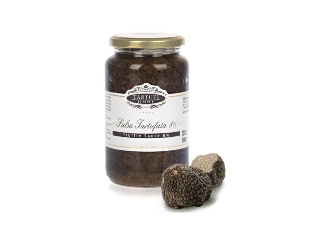 Соус грибной с трюфелем 8%, Tartufi Jimmy, Италия, 500 г