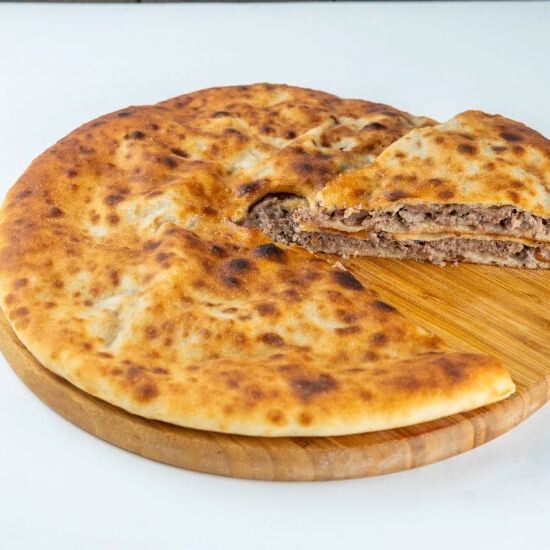 Осетинский пирог с мясом( свинина и говядина)