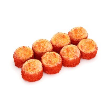 Запеченный ролл с крабом