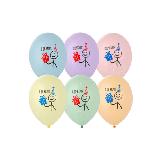 35 см, С ДР Кароч, Ассорти, Пастель