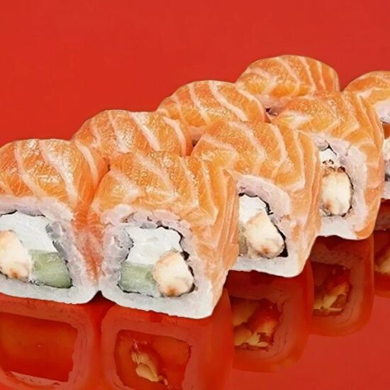 Ролл Филадельфия с крабом