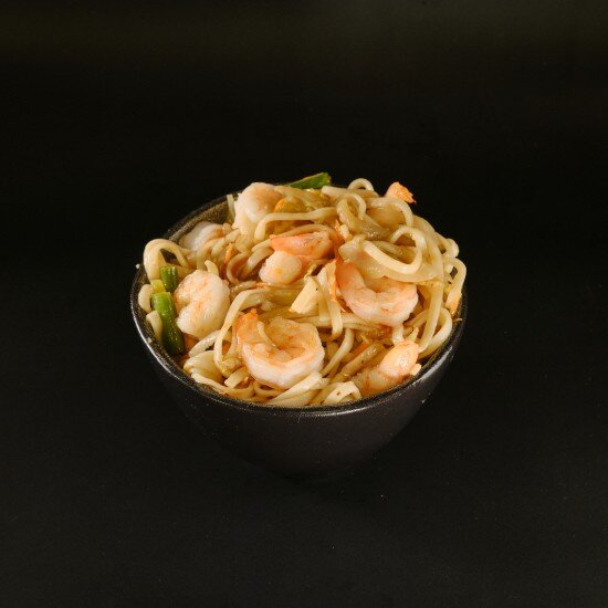 Удон с Креветкой в Сливочном соусе