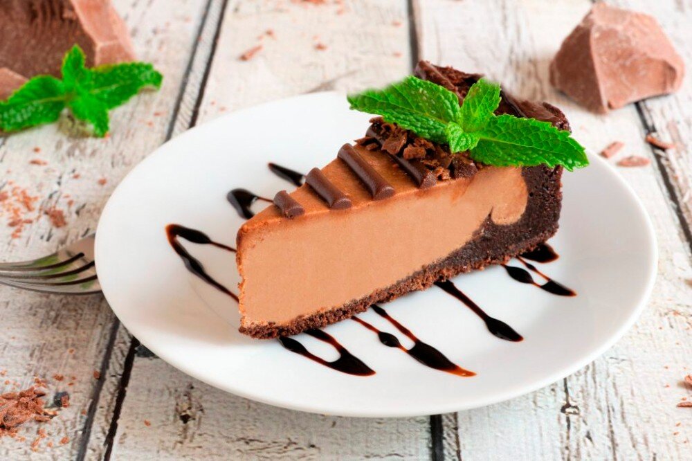 Чизкейк шоколадный