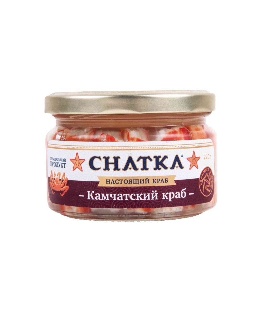 Мясо Краба Камчатского вторая фаланга 220гр с/б "CHATKA"