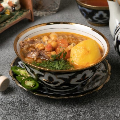 Шурпа с говядиной