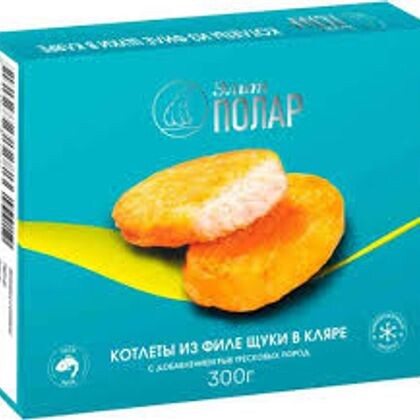 Котлеты из филе щуки с добавлением рыб тресковых пород