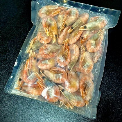 Креветка холодноводная в/м в панцире 70/90 450 гр