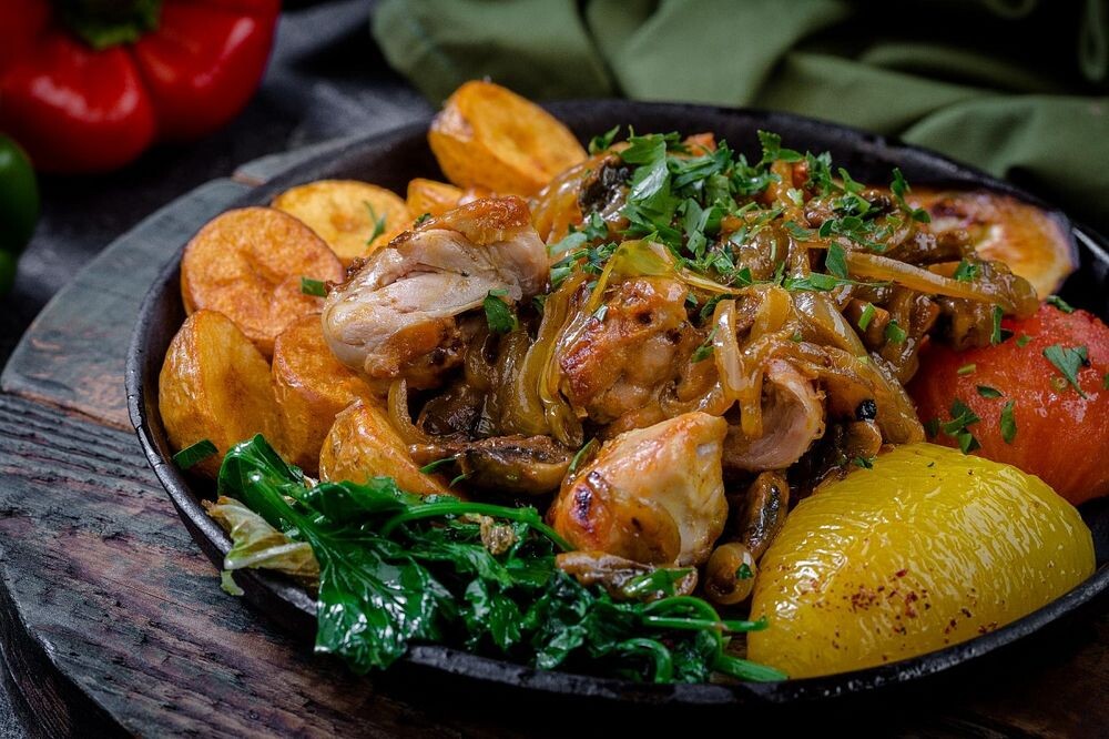 «Казан-кебаб» из индейки