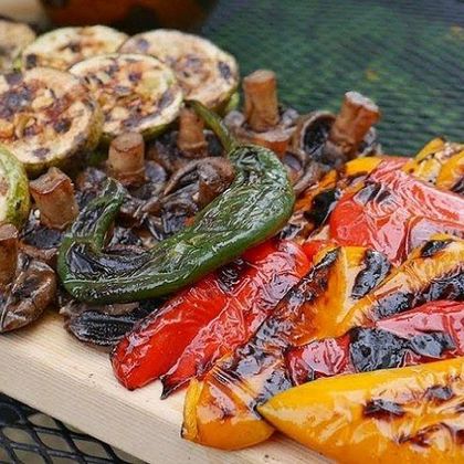 Овощи на мангале