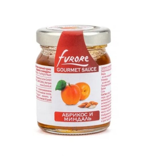 Соус для сыра Furore фруктово-пряный гурмэ "Абрикос-миндаль", Австрия, 60 г