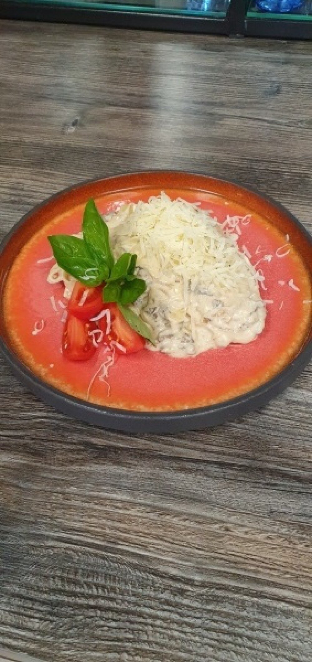 Фетучини с телятиной