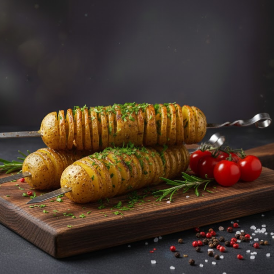 Картофель на углях