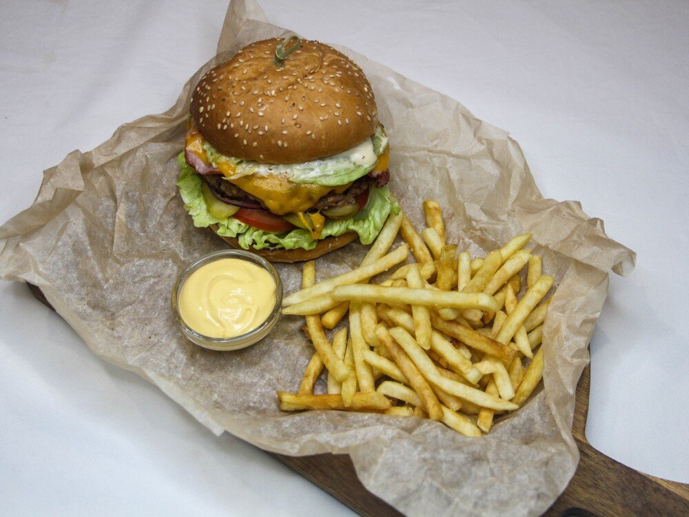 Бургер с курицей