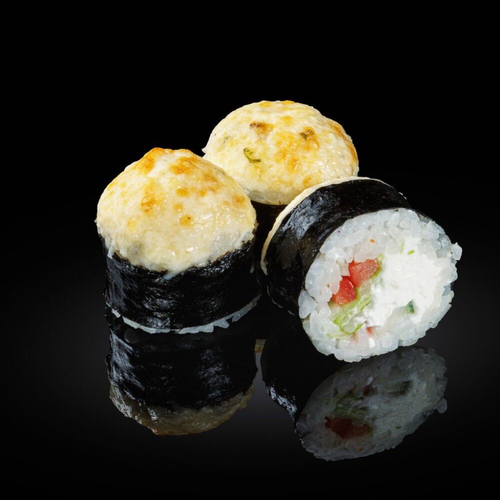 Запечённый с овощами