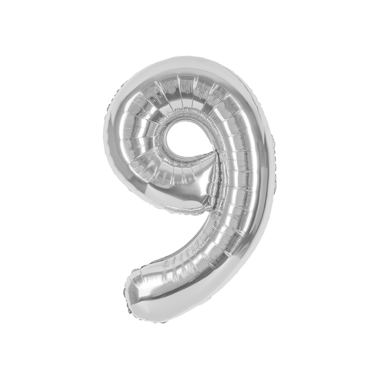 ≈ 100 см, Цифра 9, Серебро