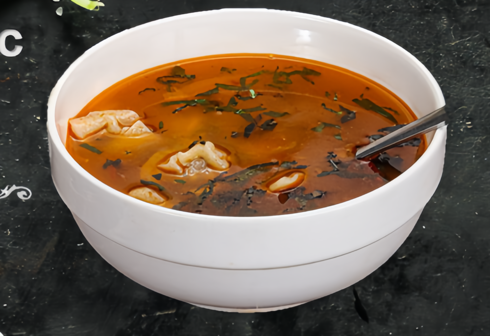 Чучвара со сметаной